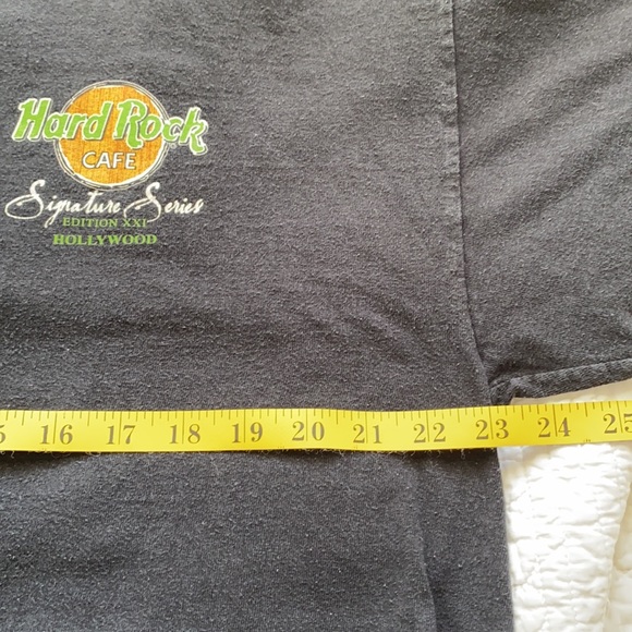 🎸BRUCE SPRINGSTEEN-Hard Rock-Hollywood UNISEX VINTAGE BAND SHIRT-XL🎸 - Picture 8 of 9